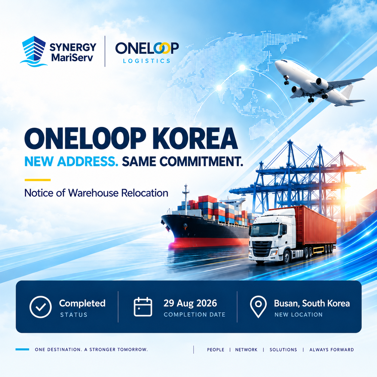 Oneloop Korea – New Address. Same Commitment.